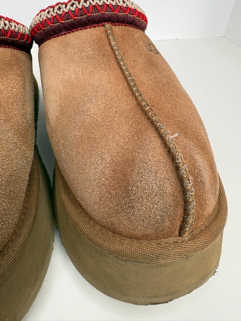 Ugg Tazz II Platform Slipper – Chestnut – Size 8 - Picture 3 of 13